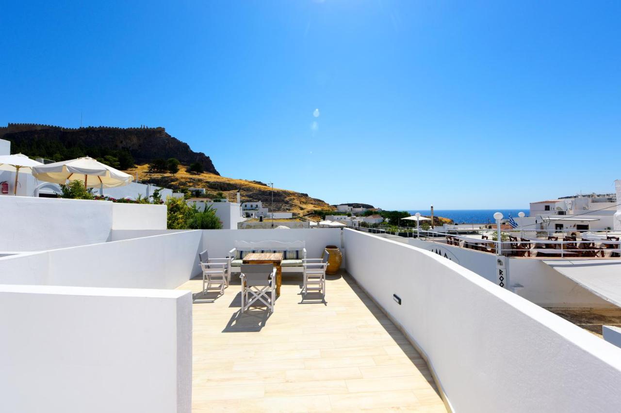 Pera Houses 2-Bedroom In The Center Of Lindos Exterior foto