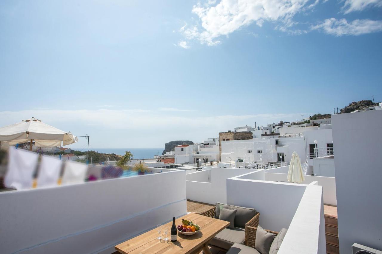 Pera Houses 2-Bedroom In The Center Of Lindos Exterior foto
